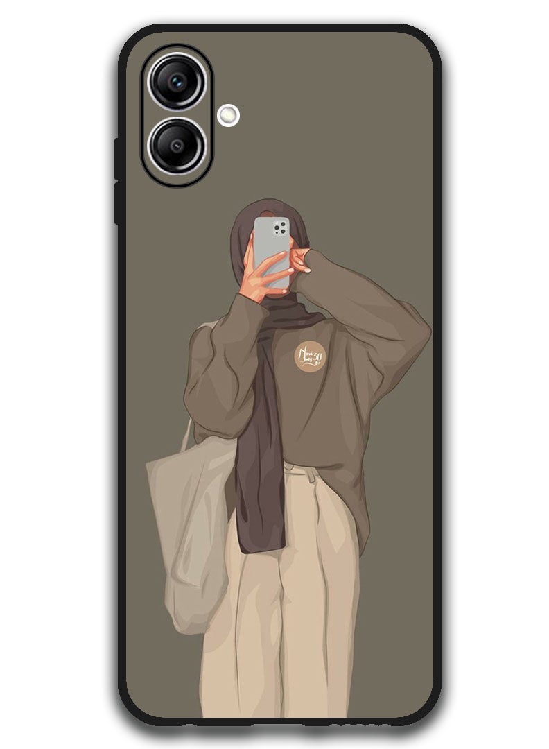 Theodor Case Compatible with Samsung Galaxy A07 6.7 Inch Protection Shockproof Bumper Cover Girl Taking Picture - Image 1